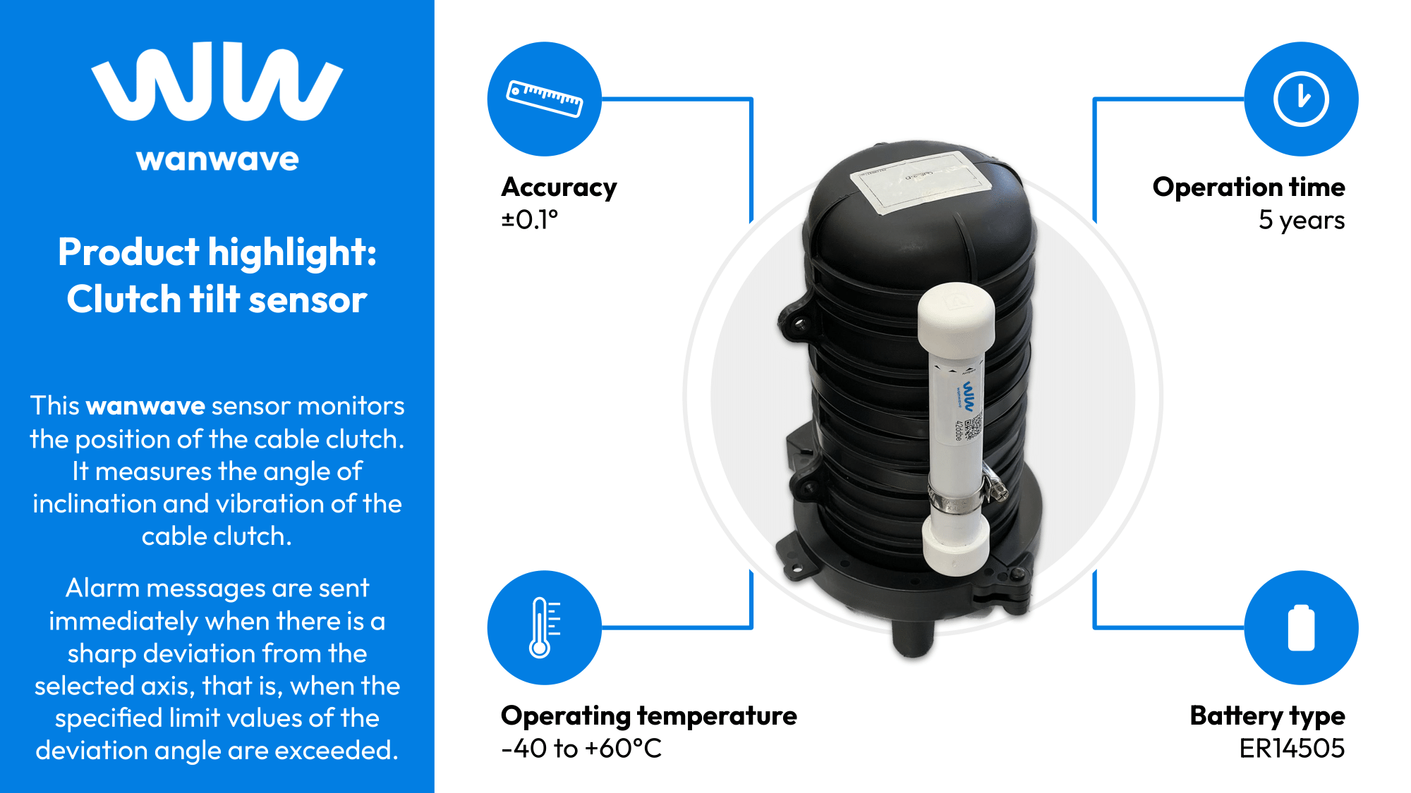 Product highlight: Clutch tilt sensor